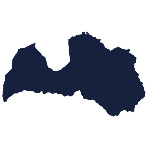 The outline of the country in today's Worldle, 2 October 2026
