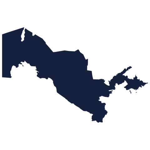 The outline of the country in today's Worldle, 9 October 2026