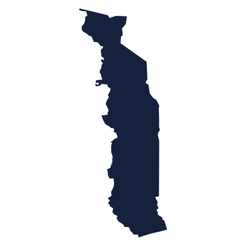 The outline of the country in today's Worldle, 17 October 2026